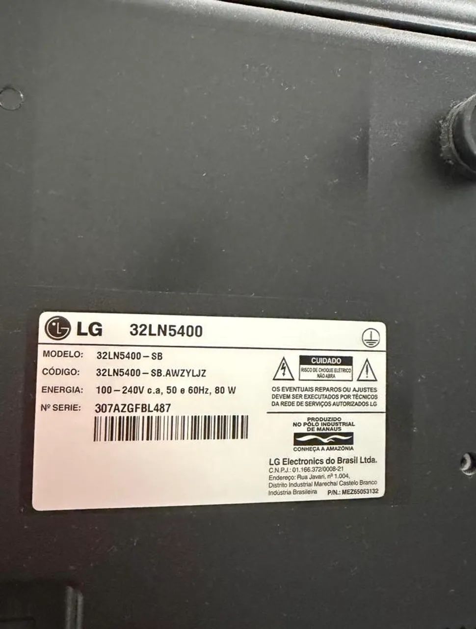 TV LG 32LN5400 LED de 32 polegadas Full HD - Foto 4