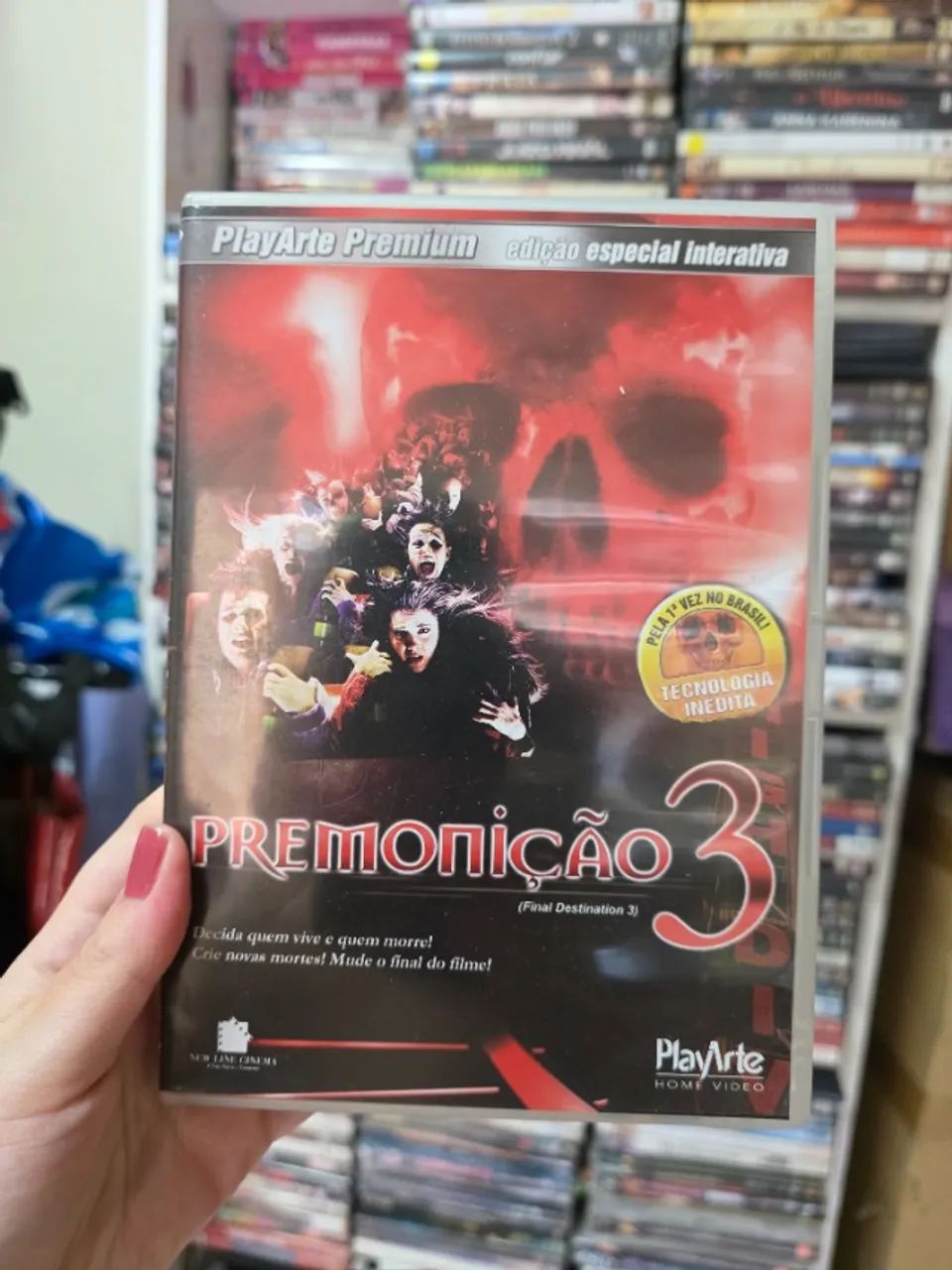 Coleção de DVDS Premonição 1, 2, 3 e 4 - Foto 2