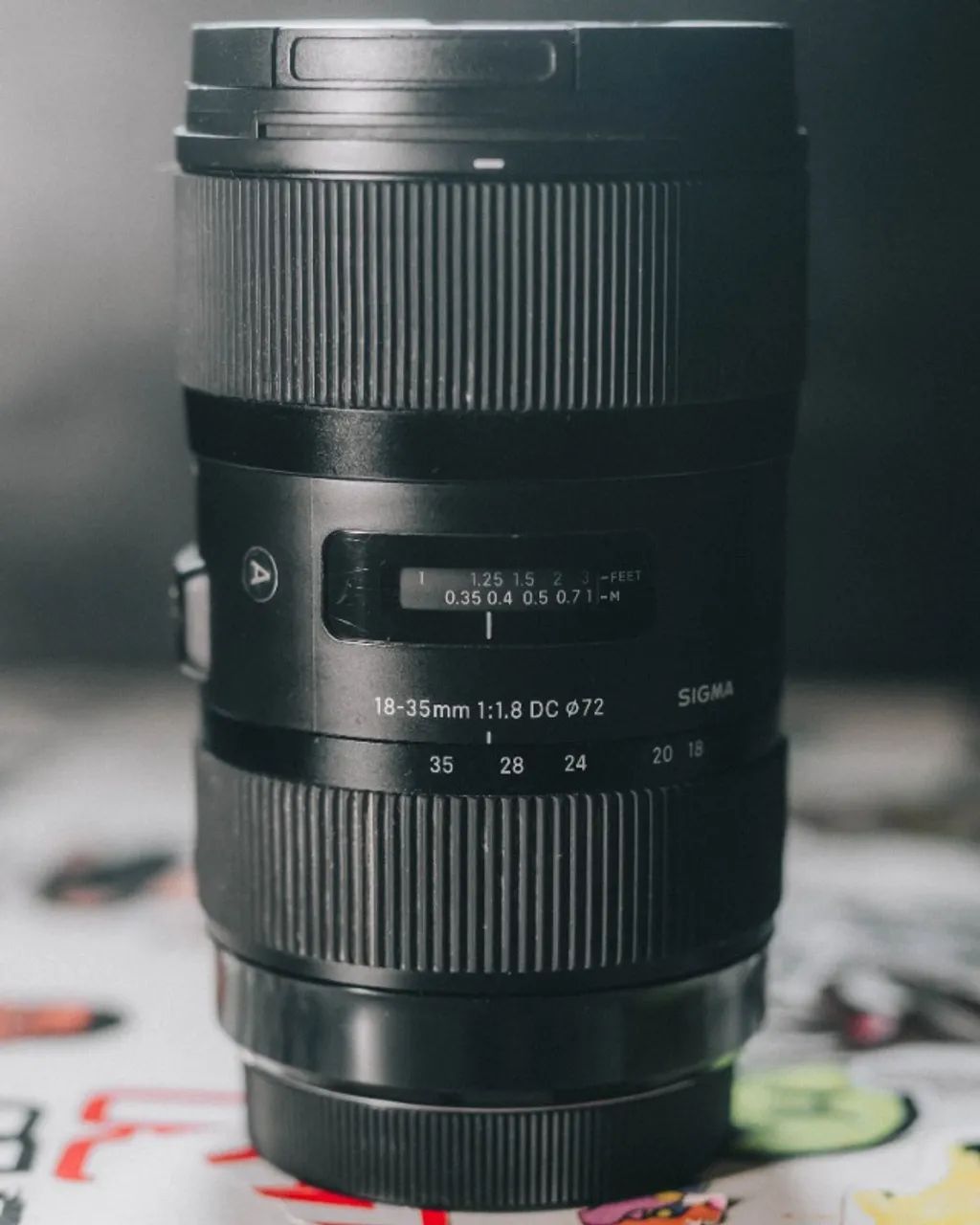 Lente Sigma 18-35mm F/1.8 Dc Hsm Art. EF Mount para Canon. Semi nova. PERFEITA.