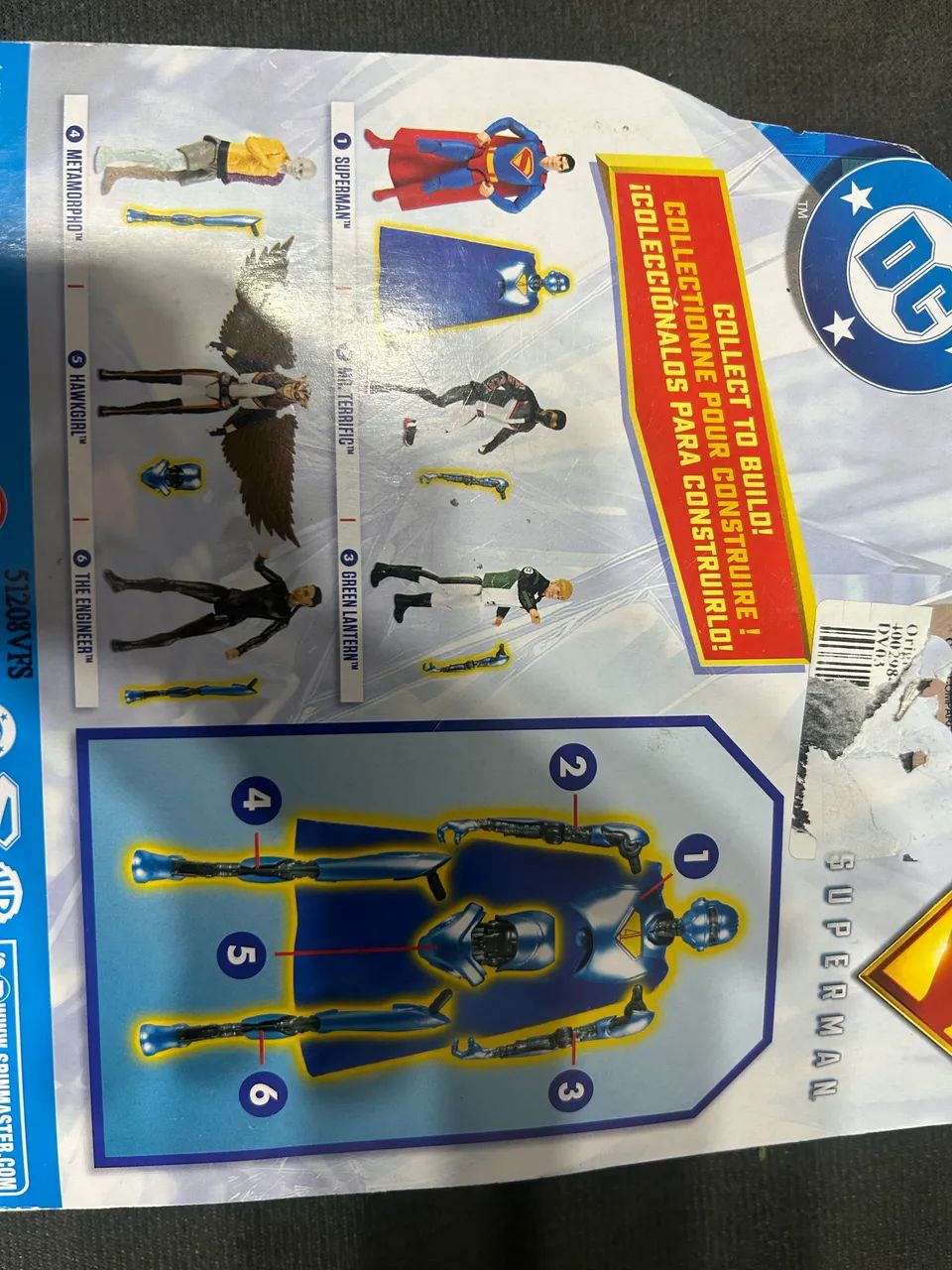     Superman Returns DC Original Lacrado com Mini Figura - Foto 3