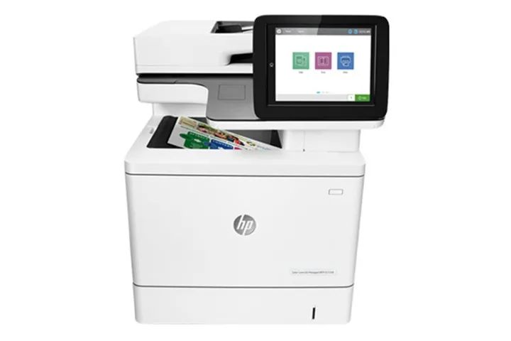 Impressora multifuncional HP Série Color LaserJet Managed E57540