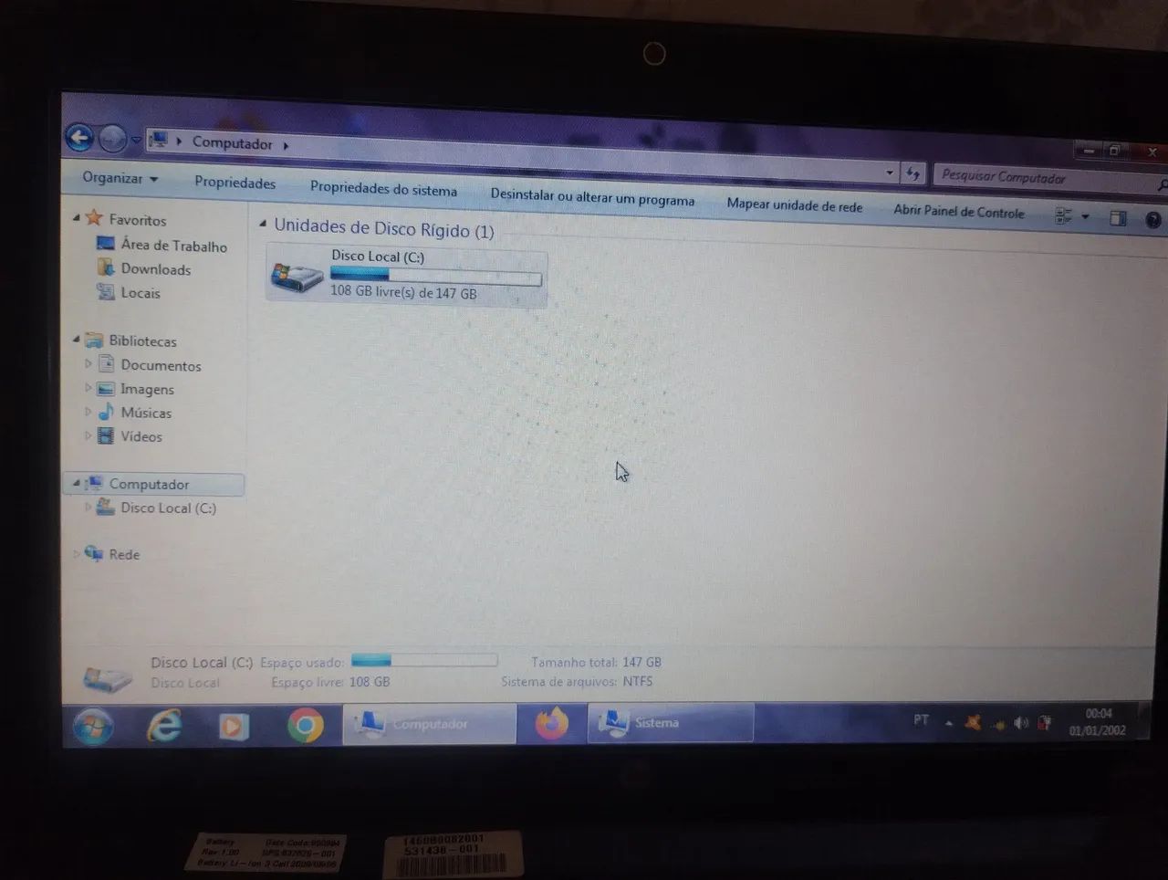 Netbook HPmini 