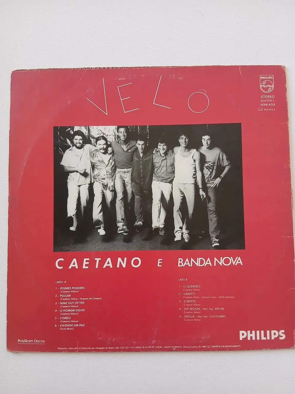 Lp Caetano Veloso "velo" usado  - Foto 2