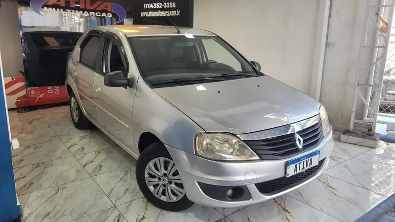 Renault Logan Authentique Flex 1.0 12V 4P 2012