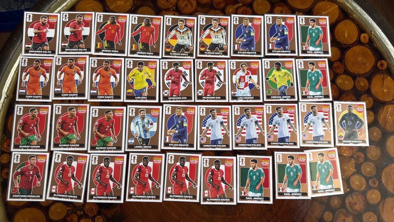 Figurinhas copa 2022 e 2026 lote  - Foto 2