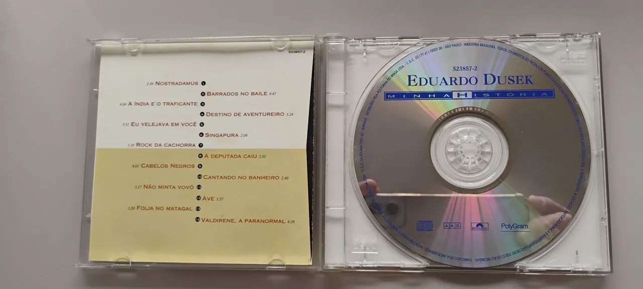 Cd Eduardo Dusek Minha História  - Foto 2