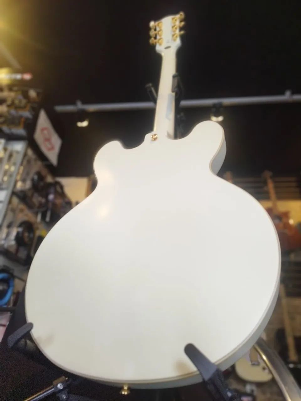 GUITARRA EPIPHONE IGC 1959 ES-355 - CLASSIC WHITE - Instrumentos