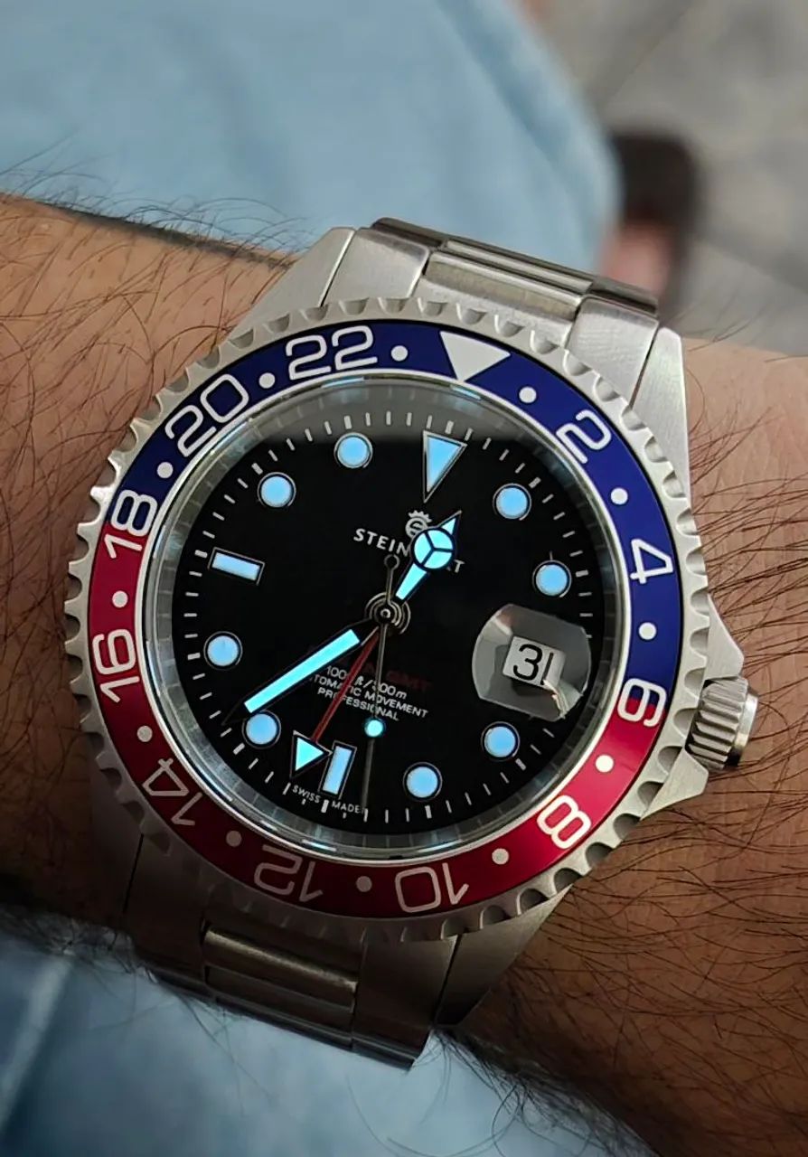 Relogio steinhart gmt 