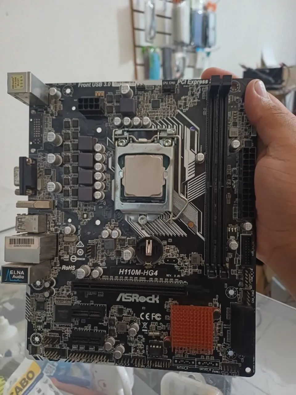 Placa mãe H110M + Processador i3 7100 - Foto 2