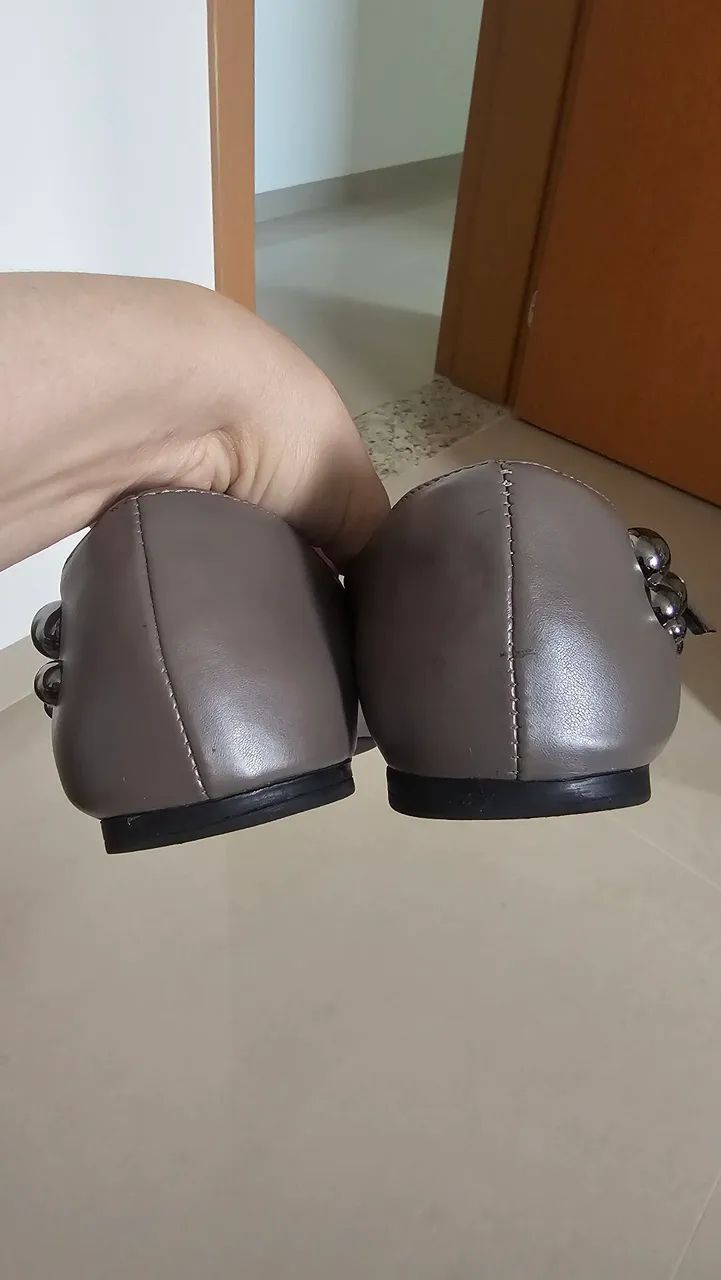 Sapatilha cinza Tam 35 - Foto 4