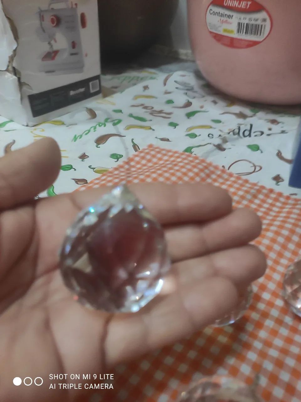 Bolas de vidros para lustres 