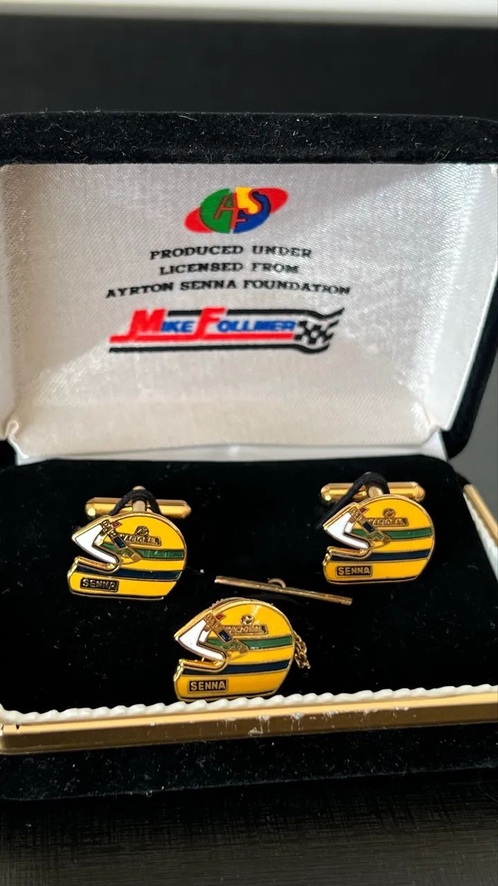 Ayrton Senna Foundation Comemorativo Capacete Yellow - Foto 2
