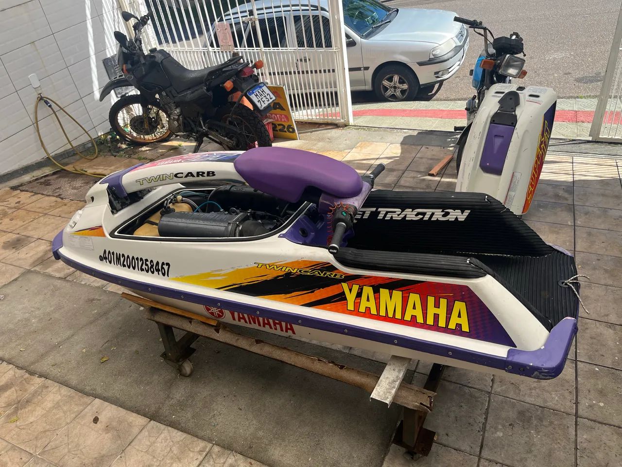 Super jet yamaha 700 1998 zero - Foto 3