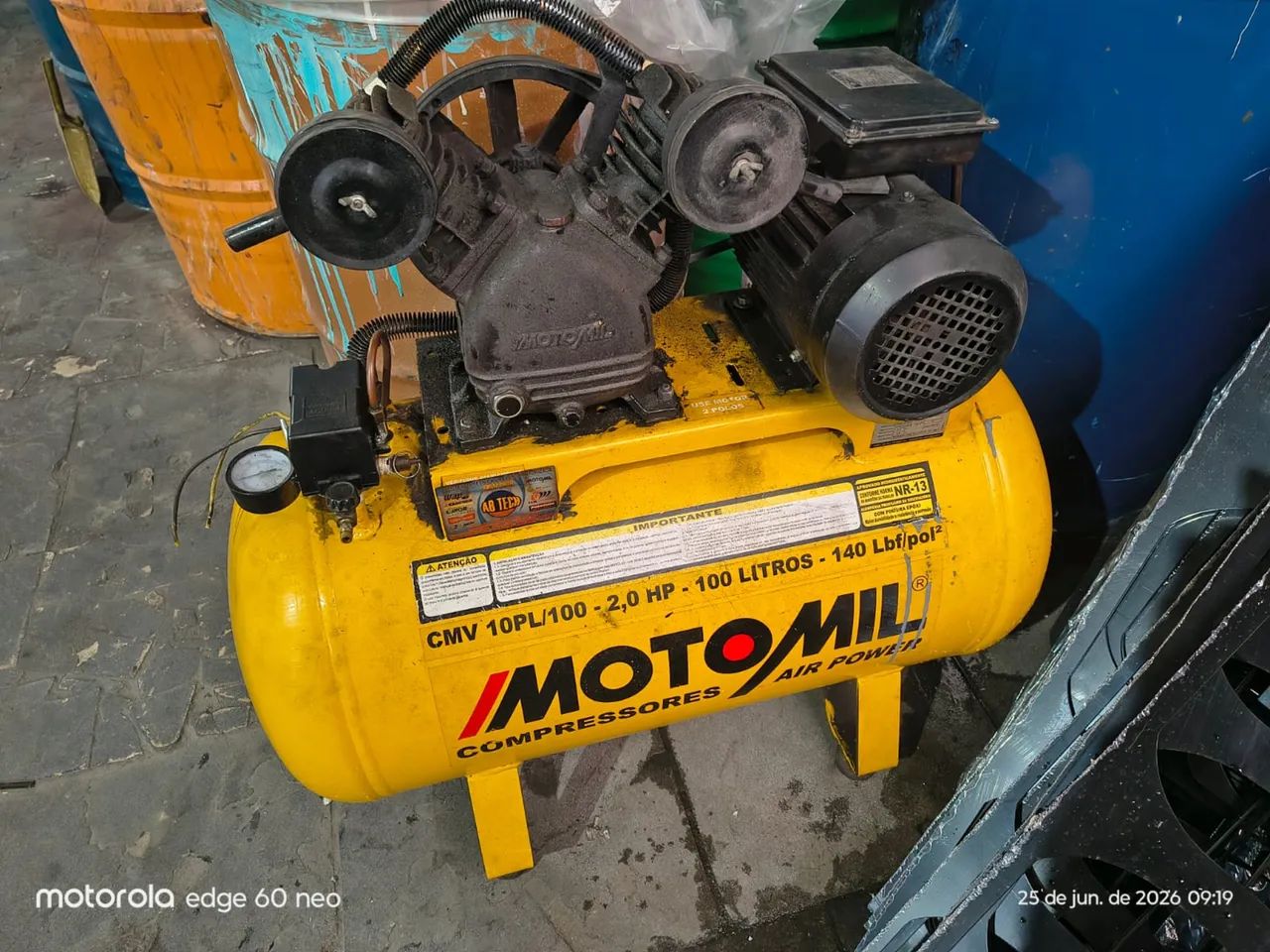 Compressor  140 libras 