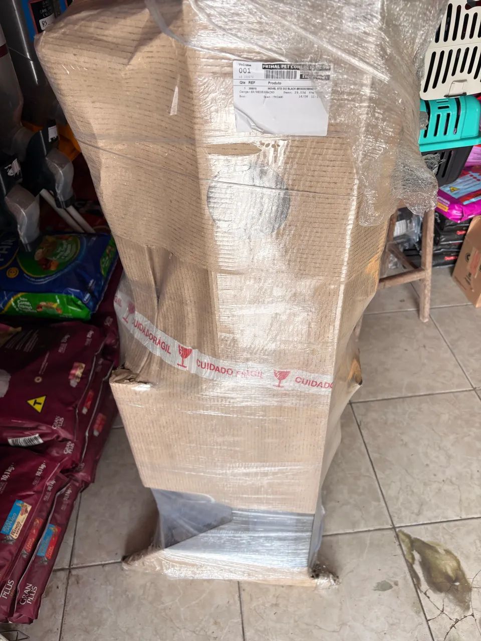 Dispenser de produtos secos 