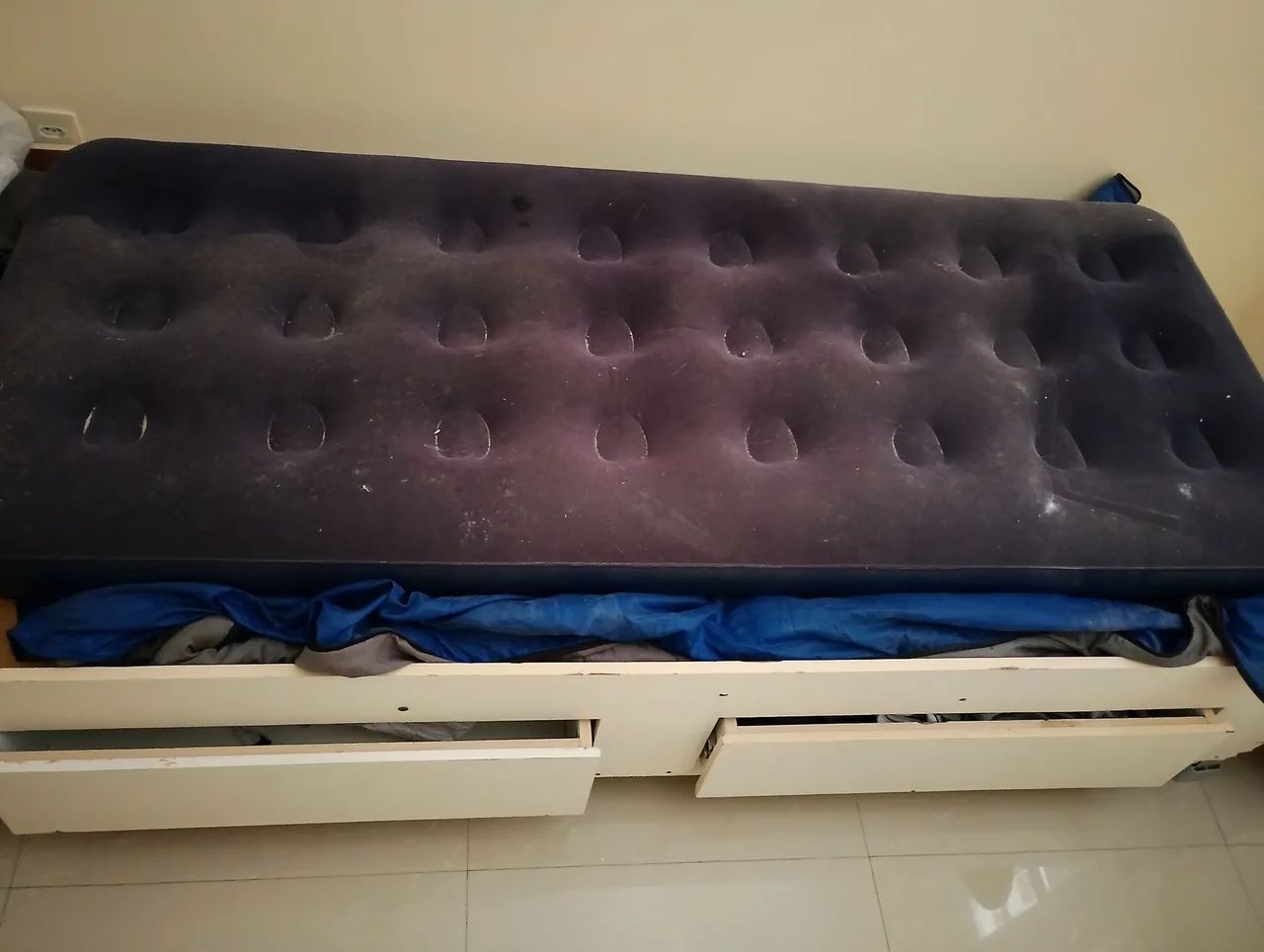 Cama + colchão de ar - Foto 2