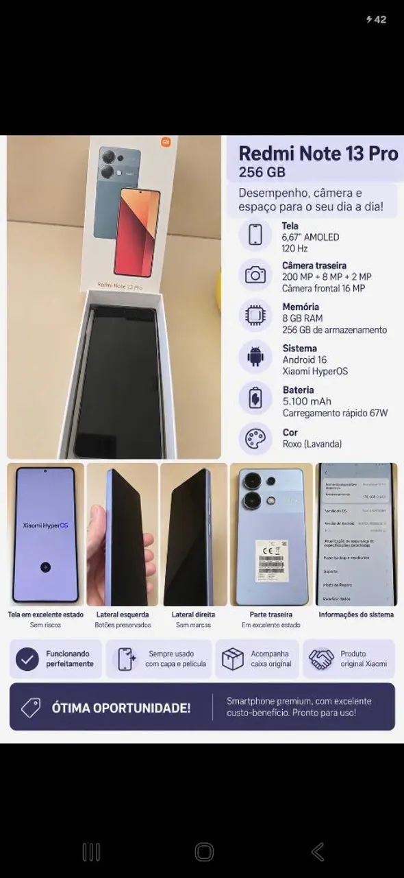 Redmi Note 13 Pro 256GB