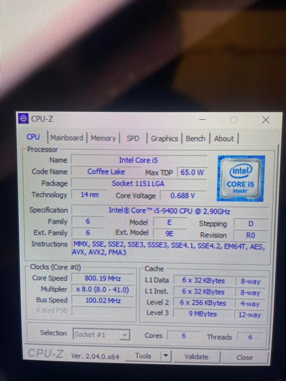 I5 9400 em Excelente Estado  - Foto 2