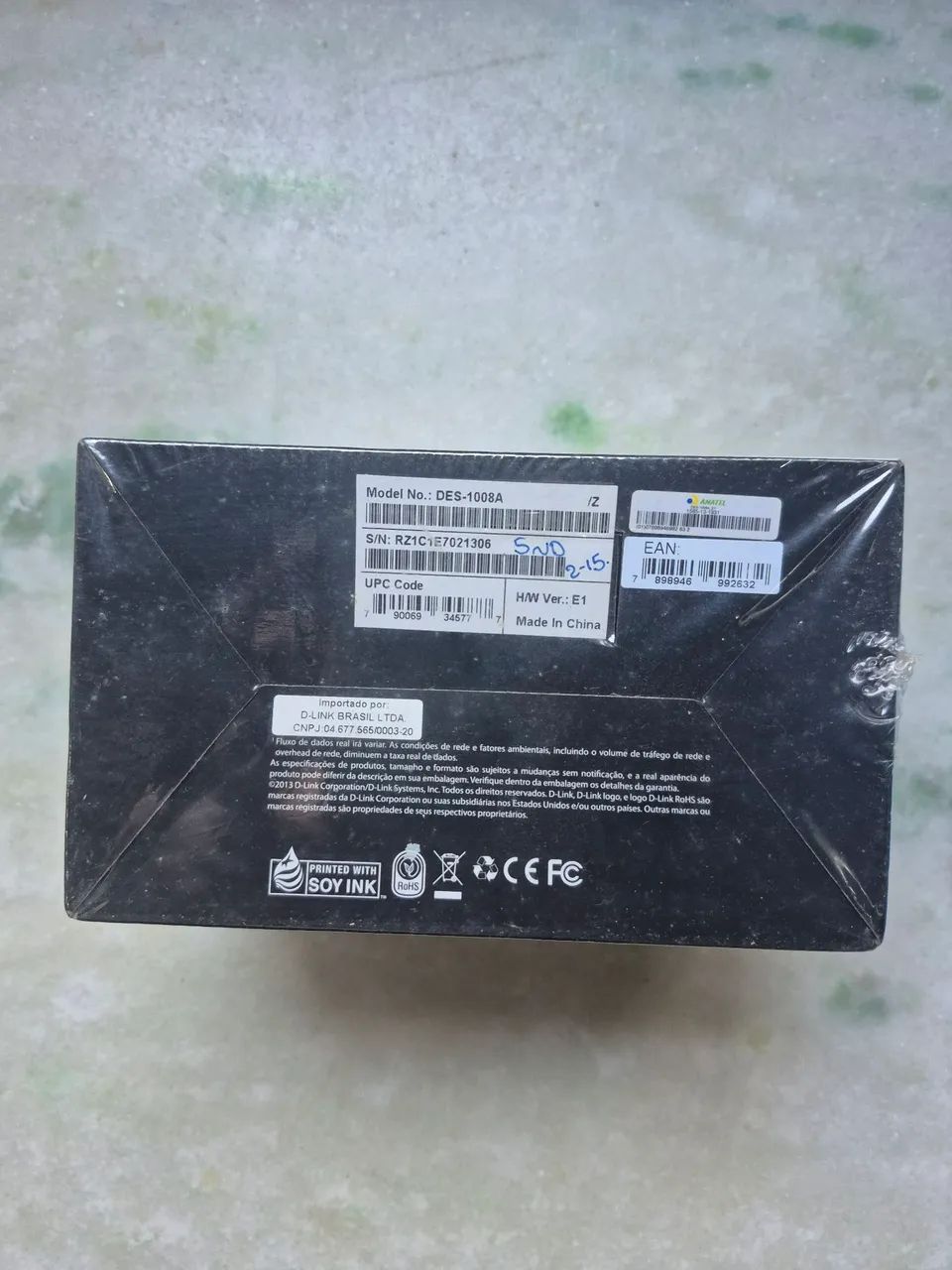 Switch Fast Ethernet 8 - lacrado Novo - Foto 3