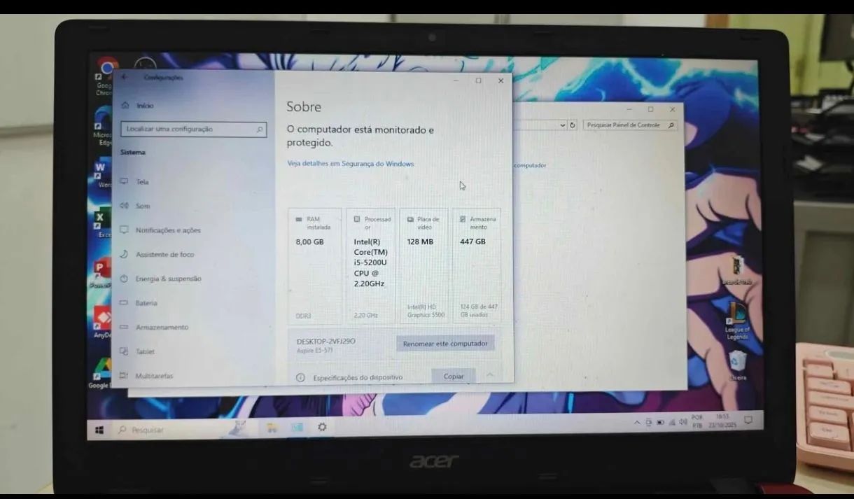 Notebook acer E5 571 - Foto 2