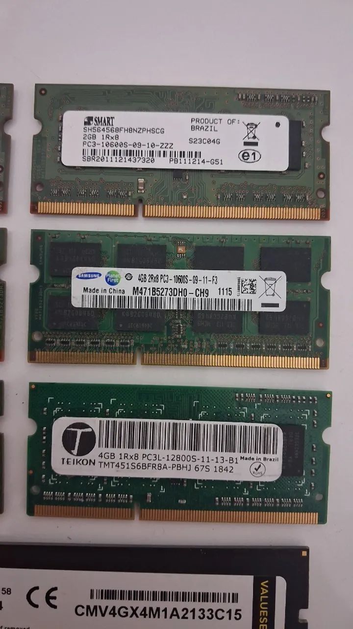 Memorias Notebook DDR3 4GB e 8GB(Leia o Anuncio) - Foto 3