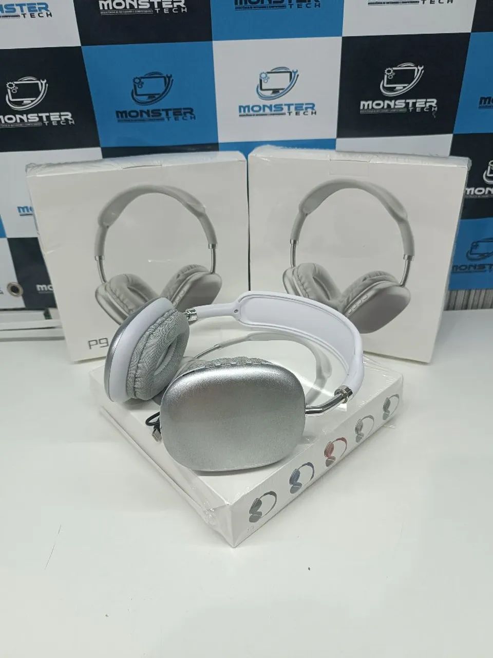 Fone Bluetooth P9 com Microfone Integrado  - Foto 3