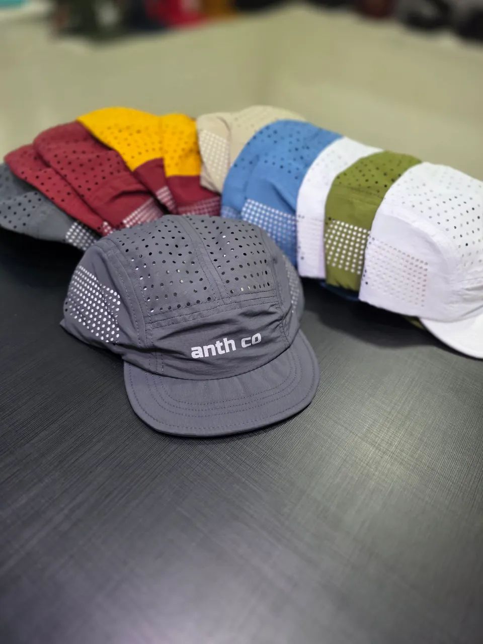 Boné Runner da Anthco <br><br>BONÉ FIVE PANEL ESTILO VINTAGE FRESH  (ABA FLEXIVEL MENOR) - Foto 3