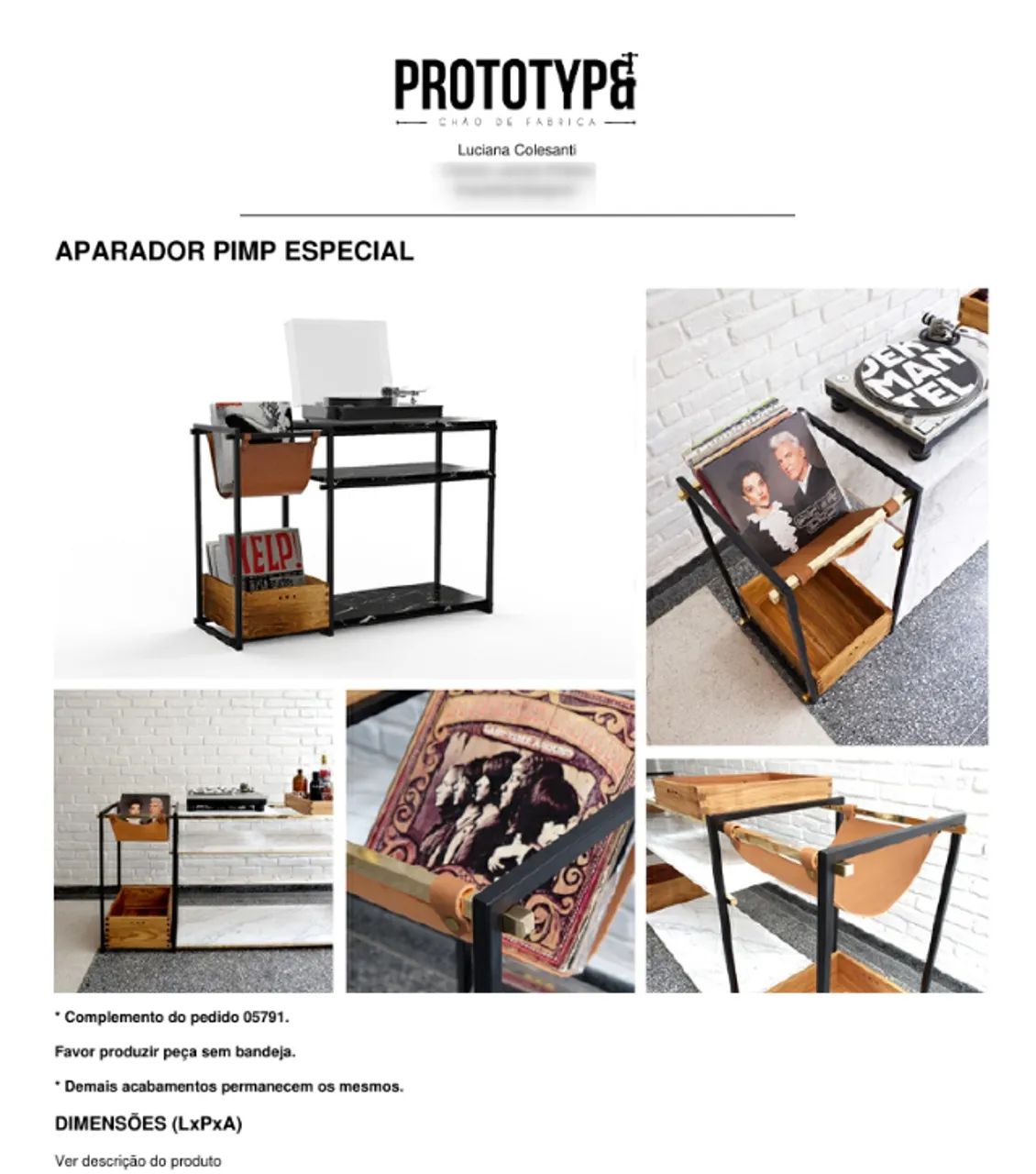 Aparador Prototype para equipamento de som "Pimp" - Foto 3