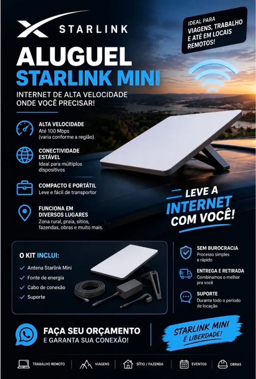 Aluguel Startlink 