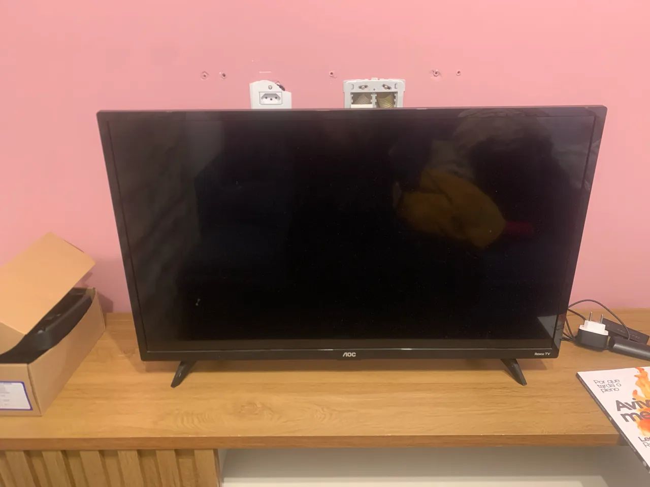 TV AOC 32? 32S5195/78G ? tela quebrada
