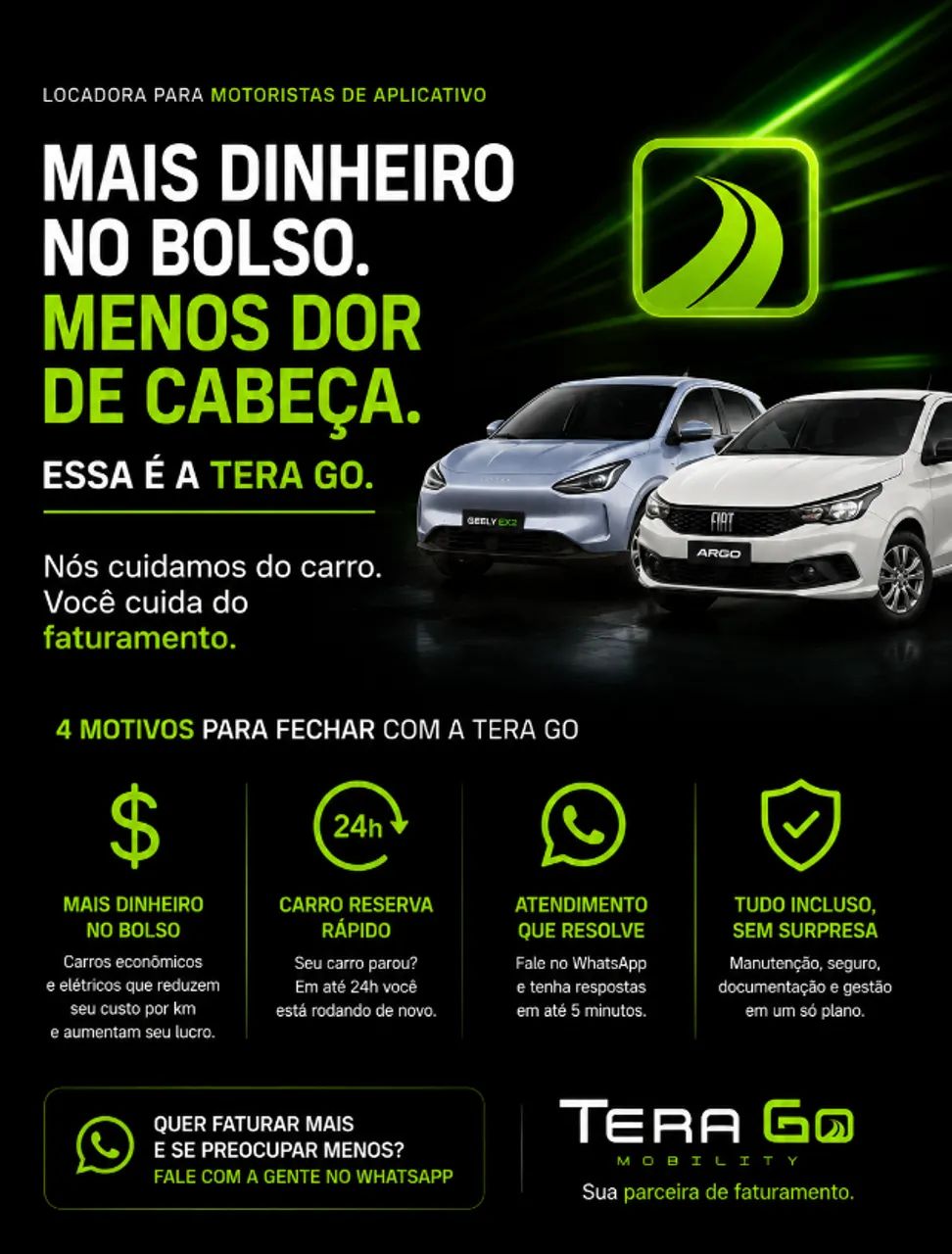 LOCAÇÃO DE CARRO ELETRICO PARA UBER - Foto 3