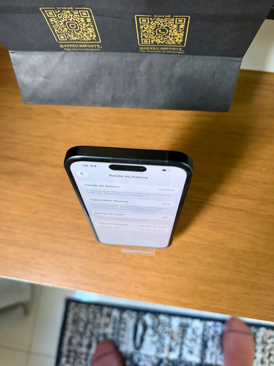 iPhone 16 128gb Preto- Impecável - Foto 2