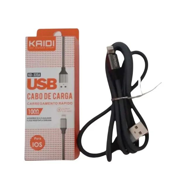 Cabo de Dados e Carregamento Rápido Para iPhone Kaidi  - Foto 4