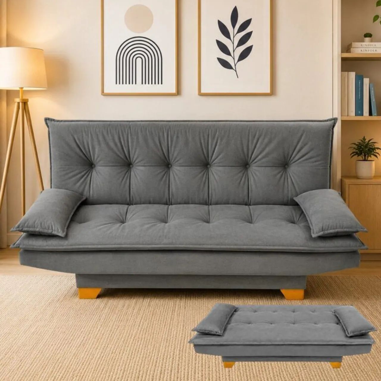 Sofá Cama Veneza - Entrega Rápida 