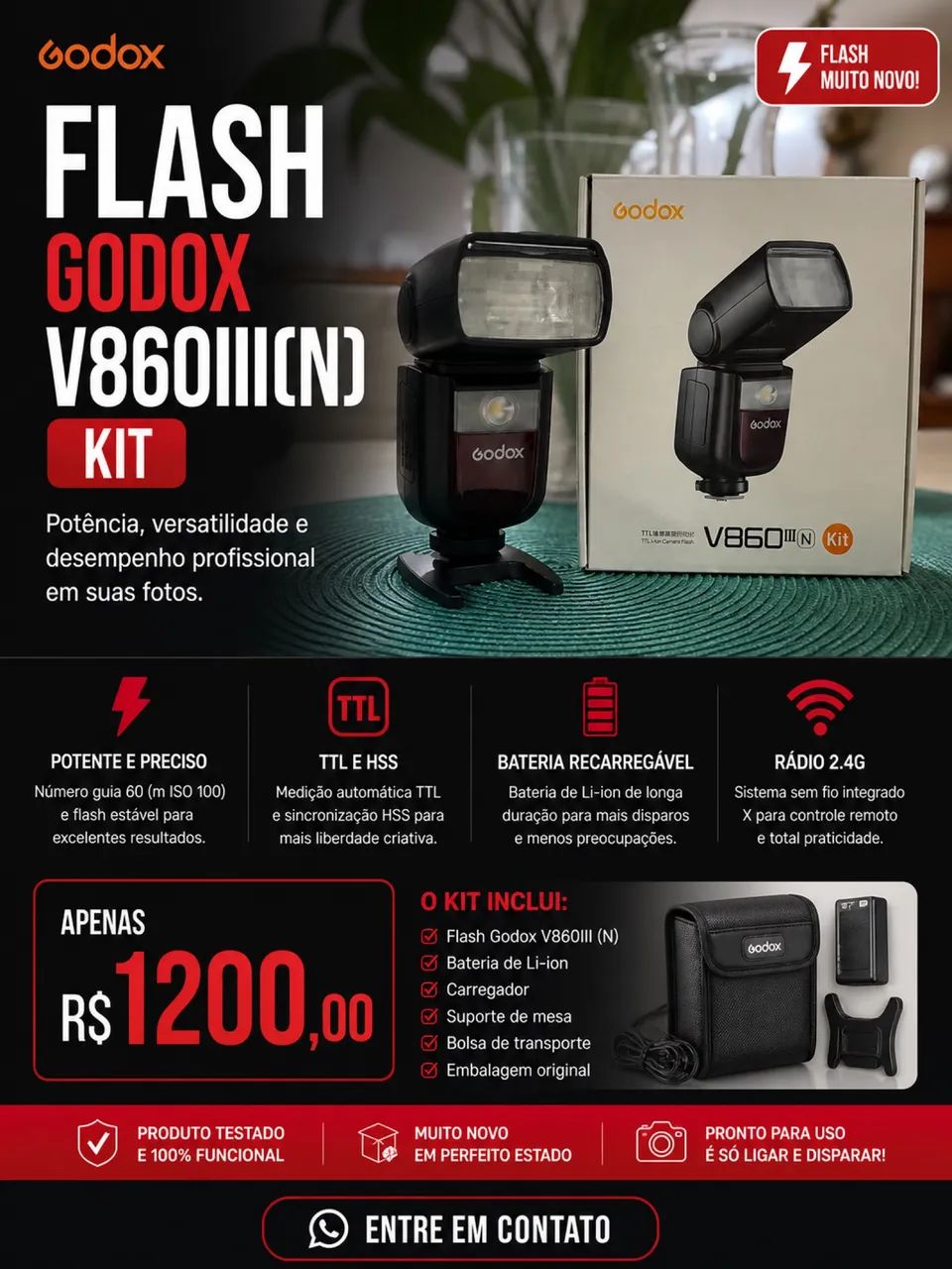 Flash Godox V860III(N)