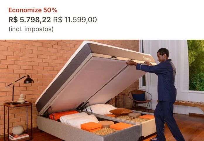 Cama Baú King Size - Foto 2