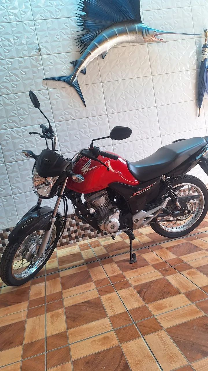 CG 160 start vermelha 