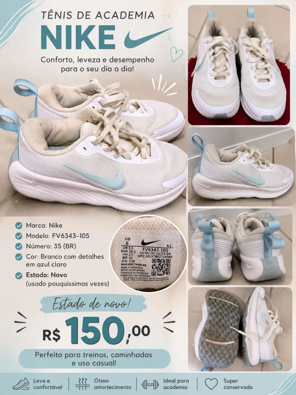 Tênis Nike feminino  - Foto 2