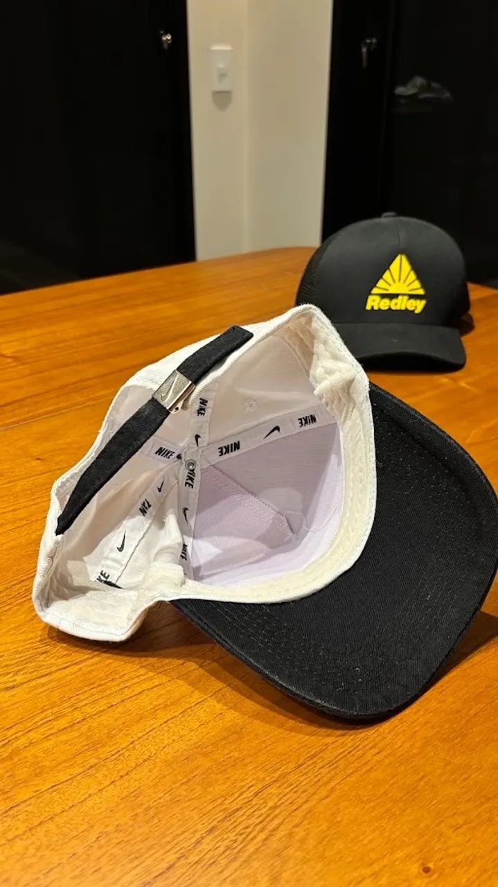 Boné Nike PSG Paris Saint-Germain Branco Rosa Strapback Original (Campinas) - Foto 4
