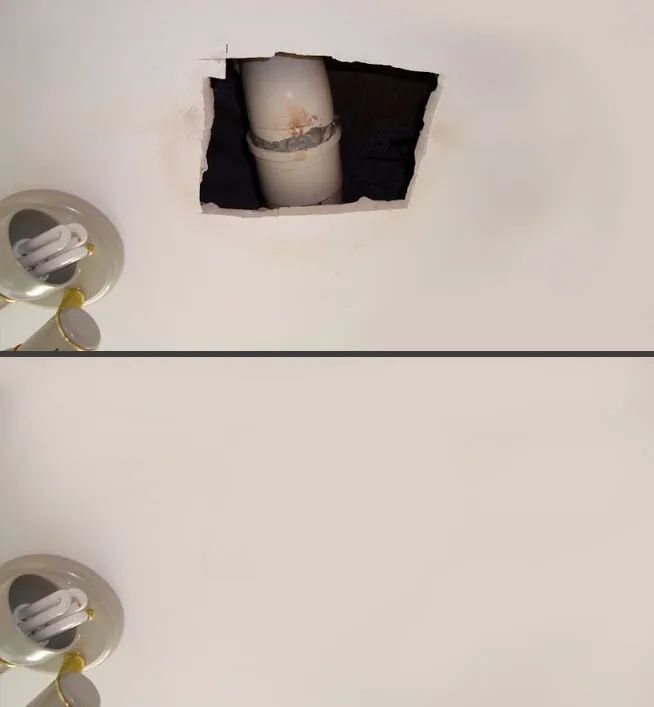 Conserto de forro parede de gesso