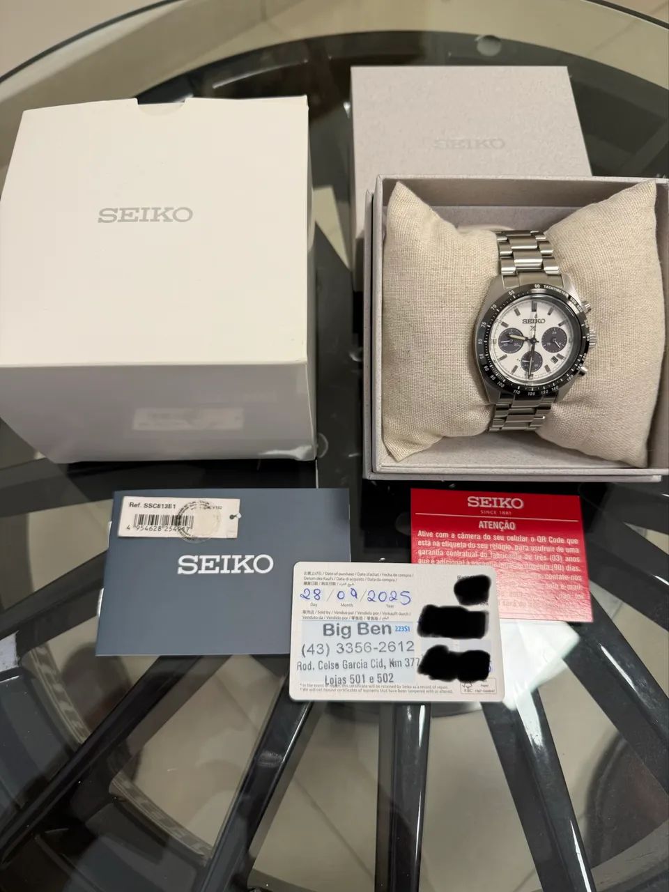 Seiko Prospex Speedtimer Solar Chronograph "Panda" - Foto 5