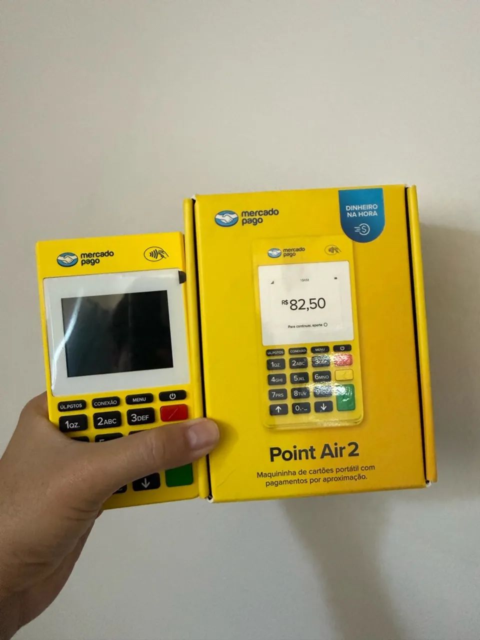 Máquina de cartão mercado pago