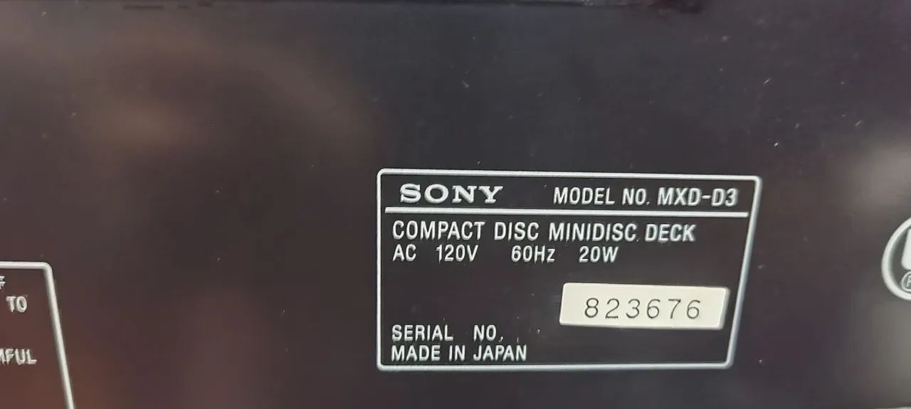 VENDO MD Sony e sintonizador yamara VALOR 1450,00 cada  - Foto 4