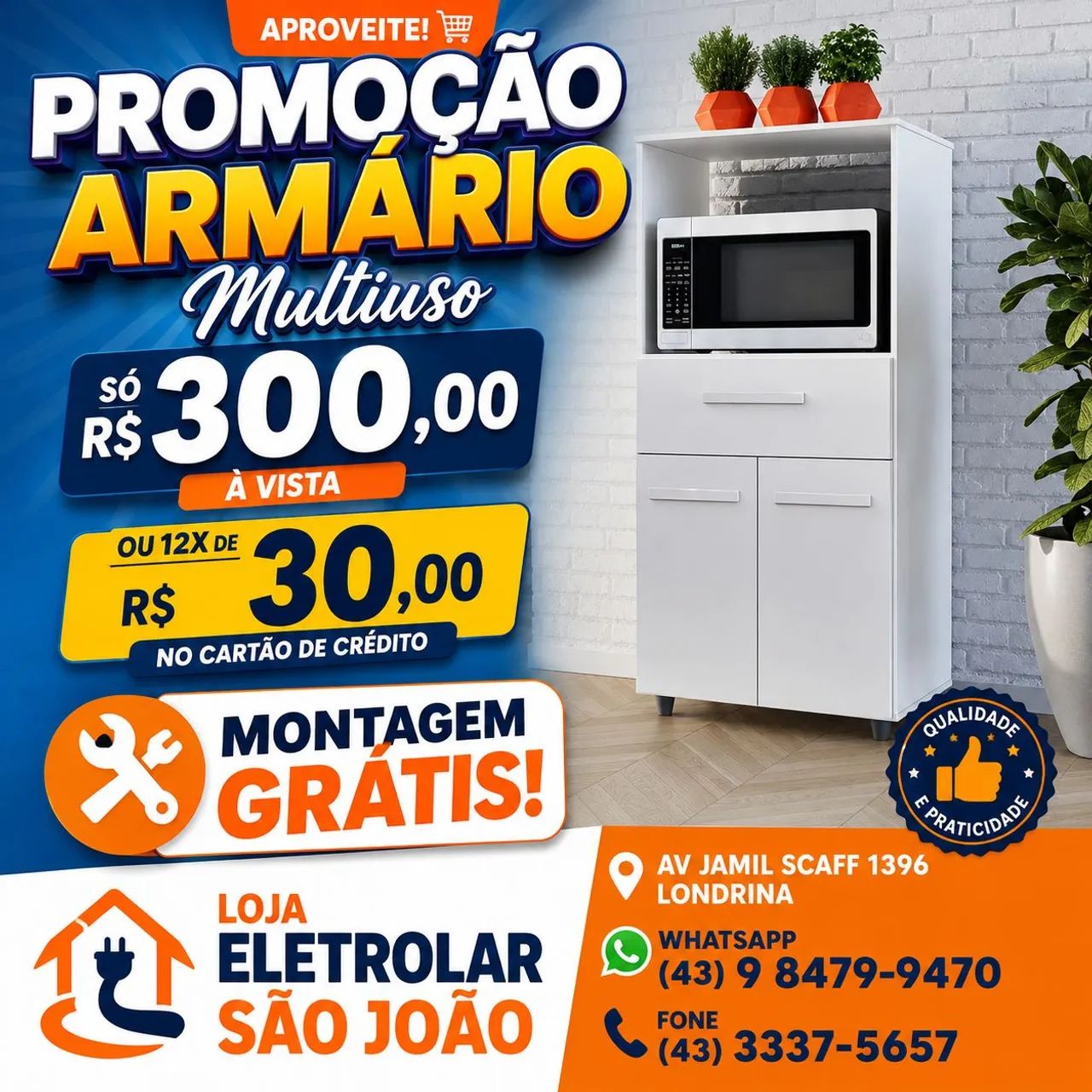 Armário multiuso 