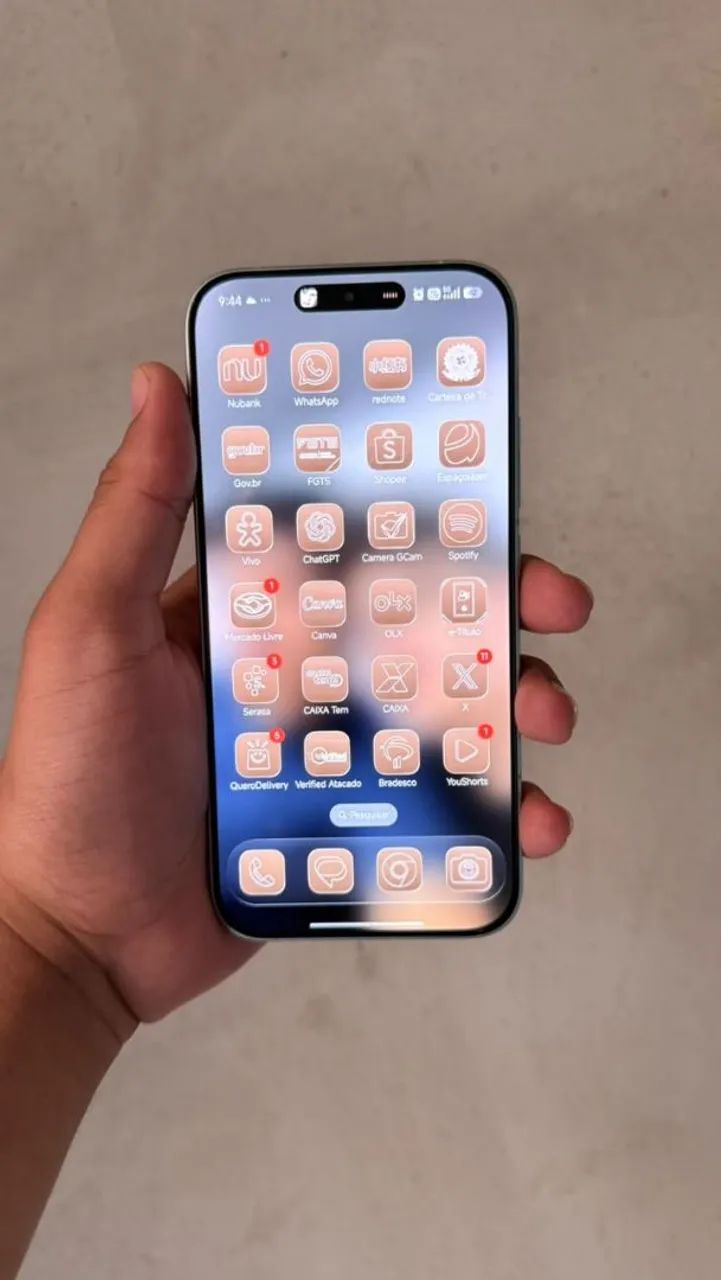Celular novo 