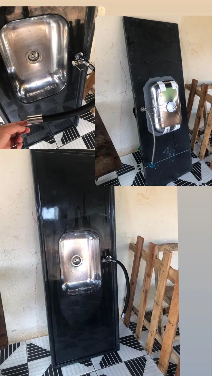 Pia de cozinha completa 