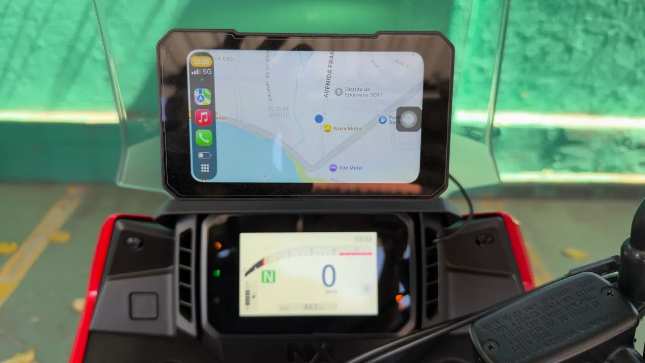 HONDA NX500 com GPS - Foto 5