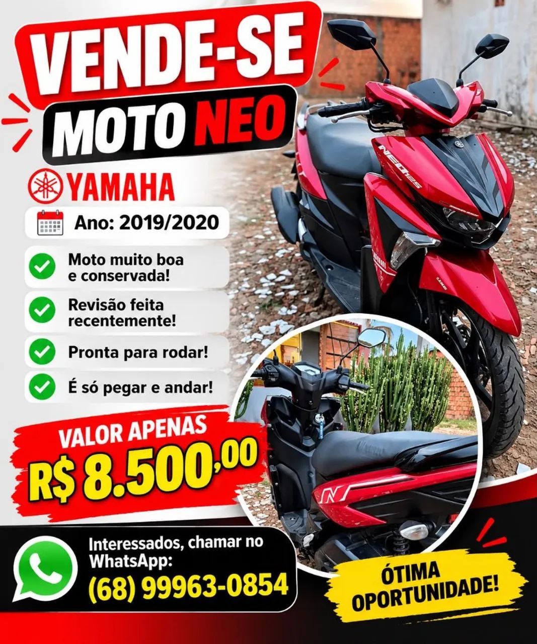 Vendo Neo 125 Automático  - Foto 4