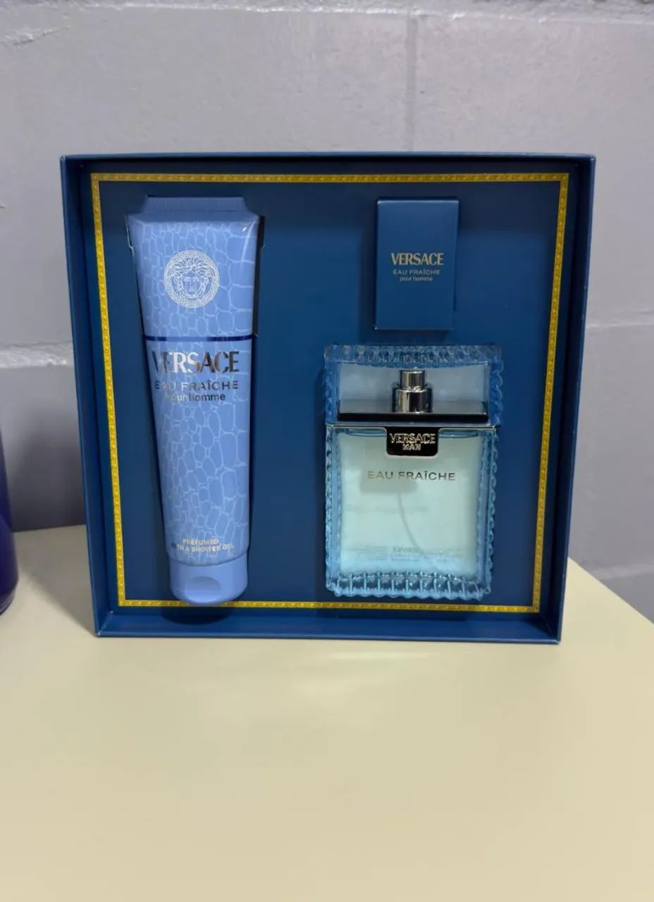 Kit versace eua fraiche edt 100ml