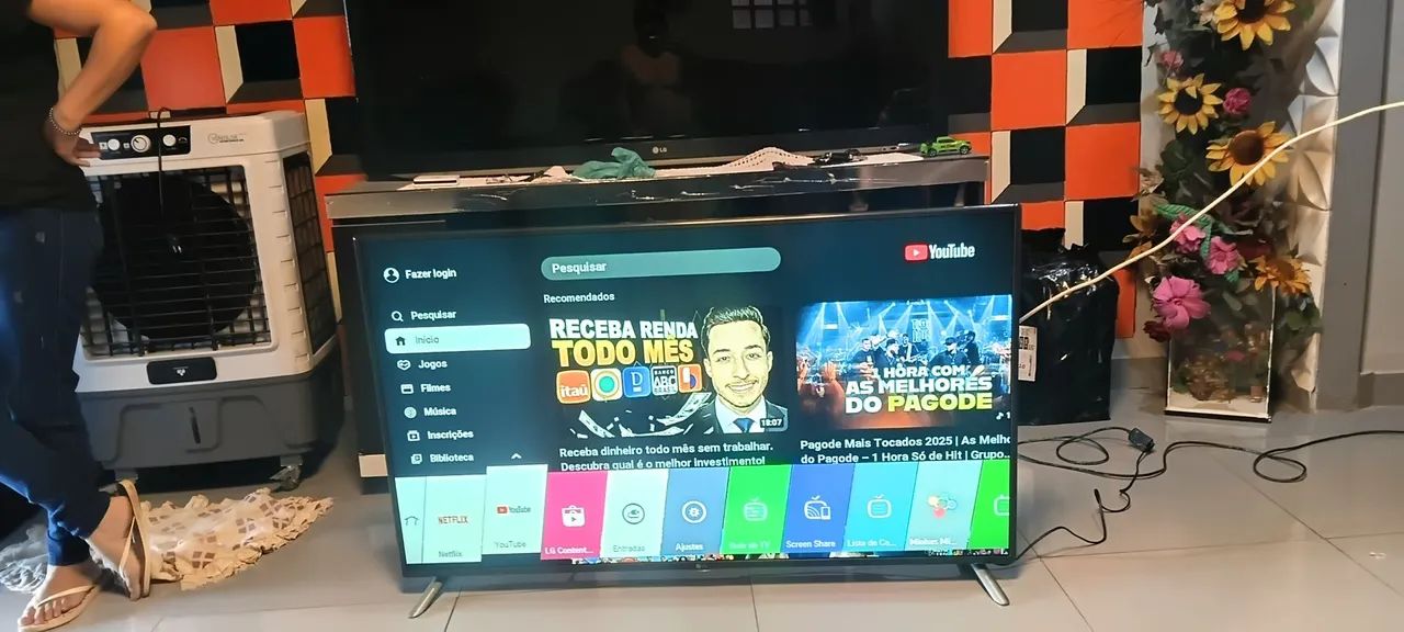 Tv led LG  55 POLEGADAS c/ Wi-Fi integrado  - Foto 3